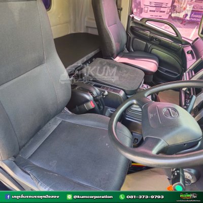 สิบล้อตู้สิบบาน HINO 260 แรงม้า ปี 64 + หางตู้สองเพลา อู่สมศักดิ์ ปี 64