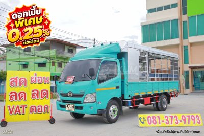 ‼️ดอกเบี้ย พิเศษ 0.25% ต่อเดือน‼️หกล้อโดยสาร HINO XZU 150 แรง ปี 2561