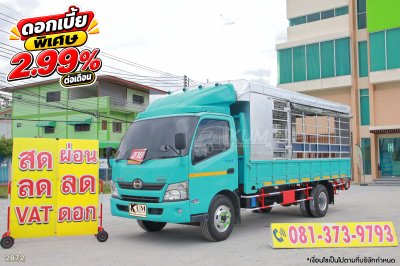 หกล้อโดยสาร HINO XZU 150 แรง ปี 2561