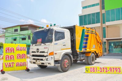 หกล้อบรรทุกขยะ HINO FG8J 240 แรง ปี 2566