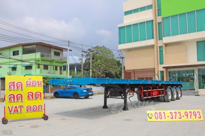 หางพื้นเรียบ สามเพลา อู่สหะกิจ ปี 2561