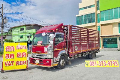 หกล้อคอก ISUZU FRR 210 แรง ปี 2562