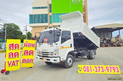 โปรเด็ดลด 70,000 หกล้อดั้มพ์ ISUZU FRR 210 แรงม้า ปี 65 คันนี้ไมล์น้อย ยางใหม่ โปรเด็ดลด 70,000 หกล้อดั้มพ์ ISUZU FRR 210 แรงม้า ปี 65 คันนี้ไมล์น้อย ยางใหม่