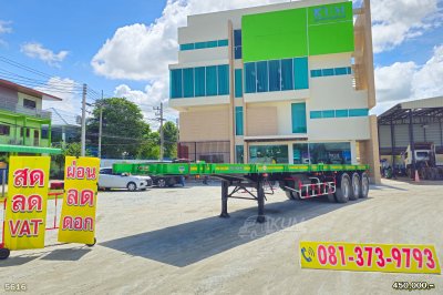 หางพื้นเรียบ สามเพลา อู่ RCK ปี 66