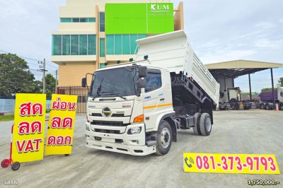 เข้าใหม่ล่าสุด หกล้อดั้มพ์ HINO FG 260 แรงม้า ปี 66 ลุยได้ทุกงาน ไมล์หมื่นต้น ๆ