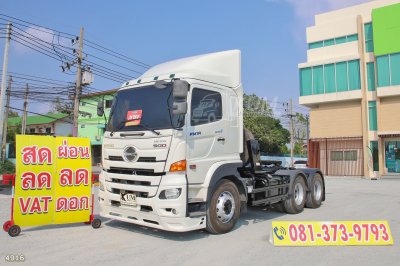 สิบล้อหัวลาก HINO FM1A 344 แรง ปี 2562