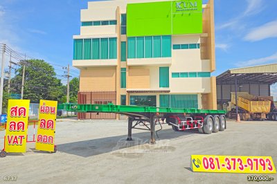 หางพื้นเรียบ สามเพลา อู่ RCK ปี 60