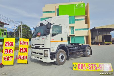 หกล้อหัวลาก ISUZU FTR 240 แรง ปี 63