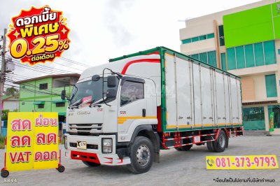 ‼️ดอกเบี้ยพิเศษ 25 สตางค์ต่อเดือน‼️หกล้อตู้สิบบาน ISUZU FTR 240 แรง ปี 2565