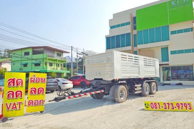 หางดั้มพ์ สามเพลา อู่แม็กเทรลเลอร์ ปี 2565