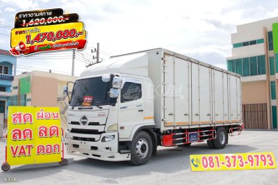 หกล้อตู้สิบบาน HINO FG8J 240 แรง ปี 2561