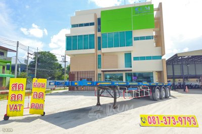 หางพื้นเรียบ สามเพลา WAFA ปี 2565