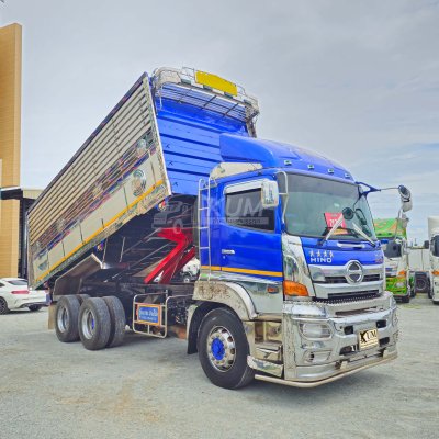 สิบล้อดั๊มพ์ HINO FM 344 แรงม้า ปี 66 ดั๊มพ์เกษตรชุดใหญ่คนนิยมใช้ สิบล้อดั๊มพ์ HINO FM 344 แรงม้า ปี 66 ดั๊มพ์เกษตรชุดใหญ่คนนิยมใช้