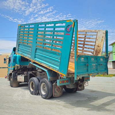 สีสวยมาก ดั๊มพ์เกษตร ISUZU FXZ 360 แรงม้า ปี 66