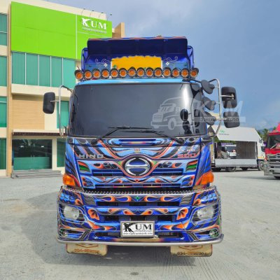 สิบล้อดั๊มพ์ HINO FM 344 แรงม้า ปี 60