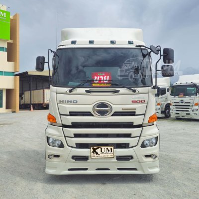 สิบล้อหัวลาก HINO FM 344 แรงม้า ปี 66 มีระบบเป่าปูนผง