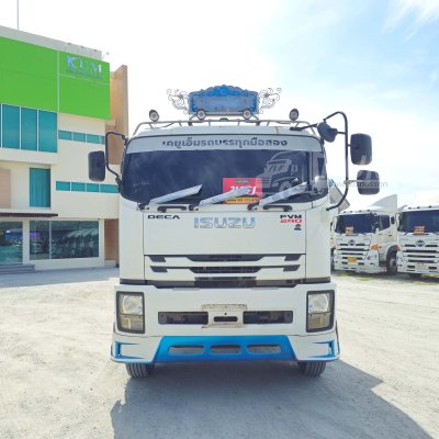 สิบล้อพื้นเรียบ ISUZU FVM 240 แรง ปี 61