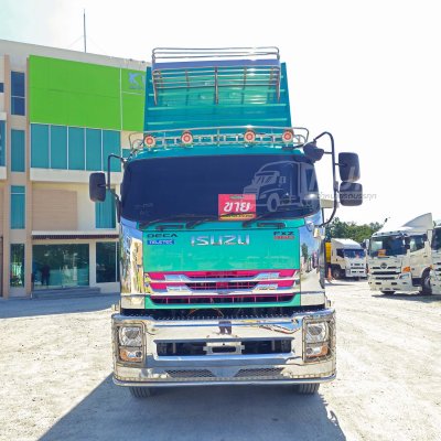 สิบล้อดั้มพ์ ISUZU FXZ ปี 66 + หางดั้มพ์ สามเพลา อู่พีพีเอ็นเจเนริ่ง ทรัค ปี 66