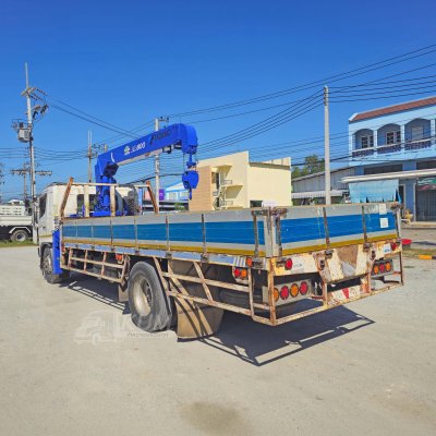 หกล้อเครน HINO FG 212 แรง เครน ธานาโน่ 8 ตัน 3 ปลอก ปี 2556