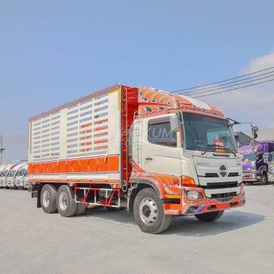 สิบล้อคอก HINO FL8J 260 แรง ปี 2559