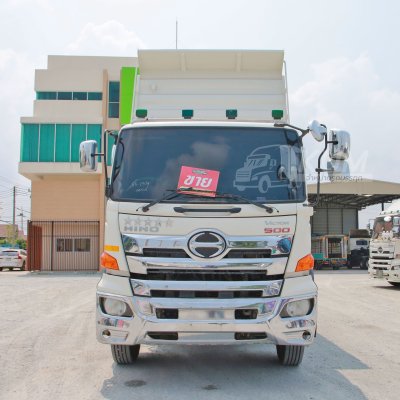 สิบล้อดั้มพ์ HINO FM1A 344 แรง ปี 2560 + หางดั้มพ์ สามเพลา อู่แม็กเทรลเลอร์ ปี 2565