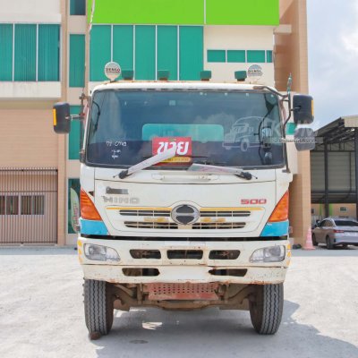 สิบล้อโม่ปูน HINO FM1A 330 แรง ปี 2555