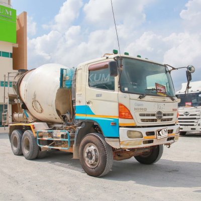 สิบล้อโม่ปูน HINO FM1A 330 แรง ปี 2555