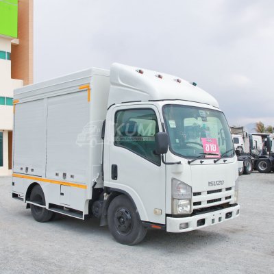 หกล้อตู้ Food Truck ISUZU NMR 130 แรง ปี 2558