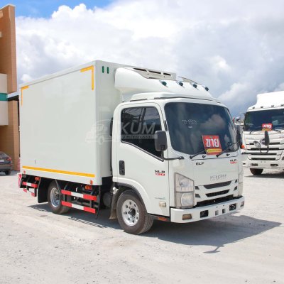 สี่ล้อตู้เย็น ISUZU NLR 130 แรง ปี 2562