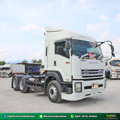 สิบล้อหัวลาก ISUZU GXZ 360 แรงม้า ปี 61 เข้าใหม่