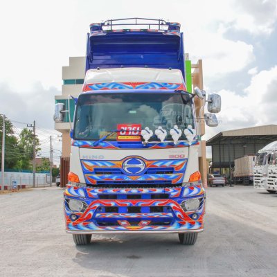 สิบล้อดั้มพ์ HINO FM1A 344 แรง ปี 2561