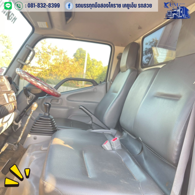 HINO รถหกล้อดั้มพ์ 3 คิว ปี 64 เครื่อง150