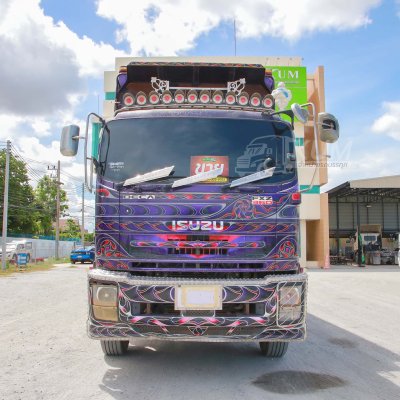 สิบล้อดั้มพ์ ISUZU FXZ 360 ปี 59 จด 66