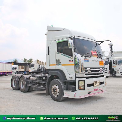 สิบล้อหัวลาก ISUZU GXZ 360 แรงม้า ปี 56