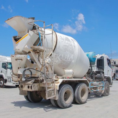 สิบล้อโม่ปูน HINO FM1A 330 แรง ปี 2555