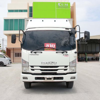 ‼️ดอกเบี้ยพิเศษ 25 สตางค์ต่อเดือน‼️หกล้อตู้สามบาน ISUZU FRR 190 แรง ปี 2562
