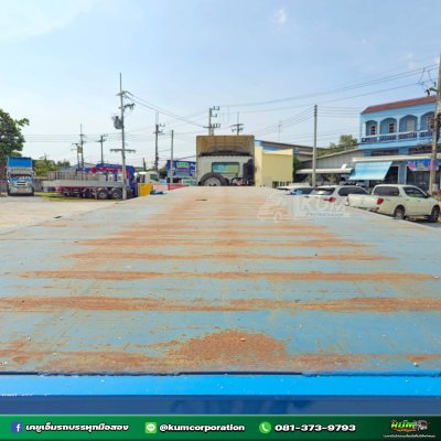 สิบล้อหัวลาก HINO VICTOR 500 344 แรงม้า ปี 64+ หางพื้นเรียบ สามเพลา อู่ PANUS ปี 64