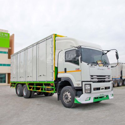 ‼️ดอกเบี้ยพิเศษ 25 สตางค์ต่อเดือน‼️สิบล้อตู้สิบบาน ISUZU FVM 240 แรง ปี 2565