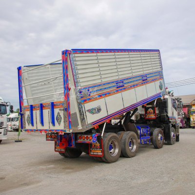 สิบสองล้อดั้มพ์ ISUZU FYH 360 แรง ปี 2556
