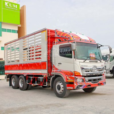 สิบล้อคอก HINO FL8J 260 แรง ปี 2559