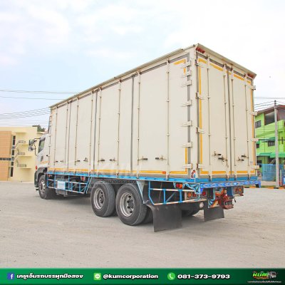 สิบล้อตู้สิบบาน HINO VICTOR 500 344 แรงม้า ปี 62