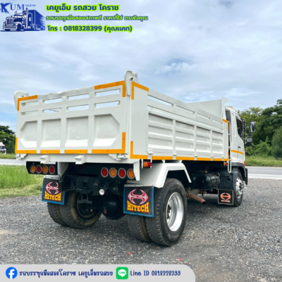 หกล้อดั้มพ์ HINO 260 เเรง รถปี 60