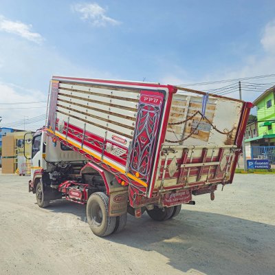 หกล้อดั้มพ์ ISUZU FRR 210 แรงม้า ปี 65 ไมล์น้อยหลักหมื่น