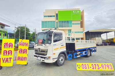 หกล้อกระบะคาร์โก้ HINO 175 แรง ปี 67 อู่ APS ทรัค ปีใหม่ไมล์น้อย เหมือนได้ป้ายแดง หกล้อกระบะคาร์โก้ HINO 175 แรง ปี 67 อู่ APS ทรัค ปีใหม่ไมล์น้อย เหมือนได้ป้ายแดง