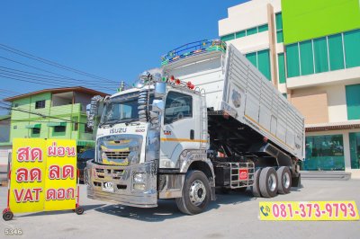 สิบล้อดั้มพ์ ISUZU FXZ 360 แรง ปี 2565