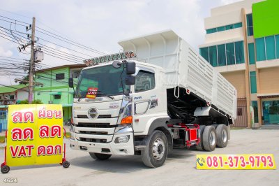 สิบล้อดั้มพ์ HINO FM1A 344 แรง ปี 2564