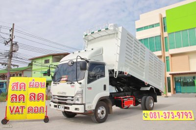 หกล้อดั้มพ์ ISUZU FRR 190 แรง ปี 2565