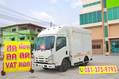 ‼️‼️ราคาตัด 430,000‼️‼️หกล้อตู้ Food Truck ISUZU NMR 130 แรง ปี 2558