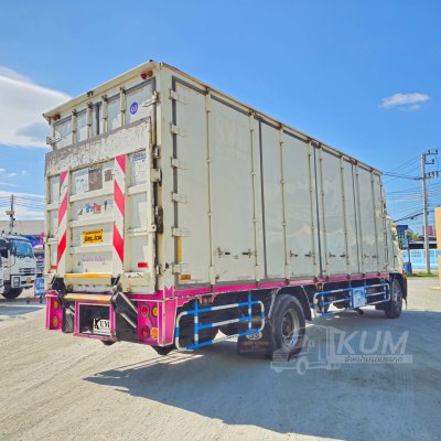 หกล้อตู้สิบบานลิฟท์ท้าย HINO FG8J 240 แรง ปี 2562