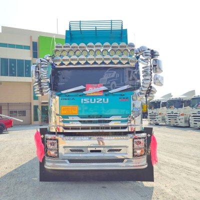 ดั๊มพ์เกษตร ISUZU FXZ 360 แรงม้า ปี 66 + หางดั้มพ์ สามเพลา อู่เดอะฟินิกซ์ ปี 66